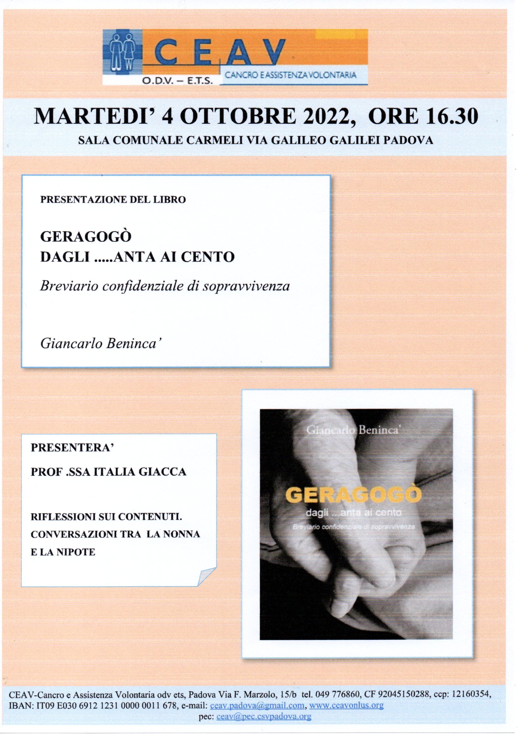 GERAGOGO'
DAGLI.....ANTA AI CENTO