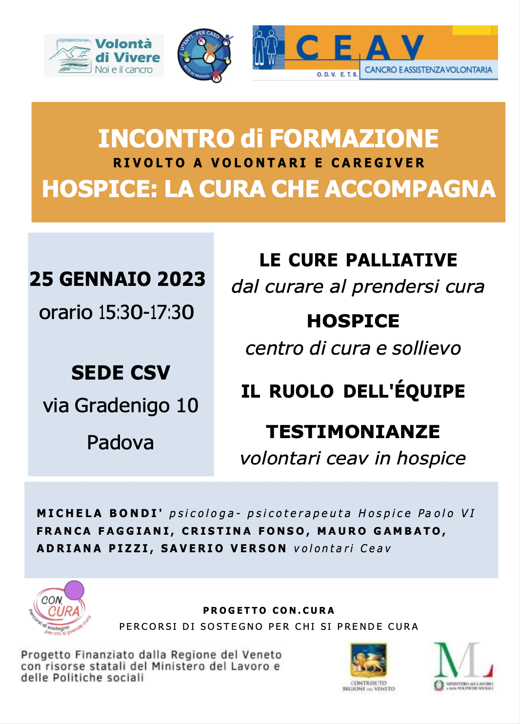 Hospice: la cura che accompagna.
