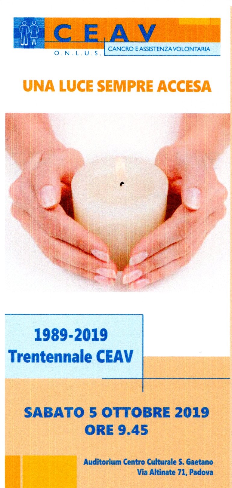 CEAV - 1989-2019  TRENTENNALE