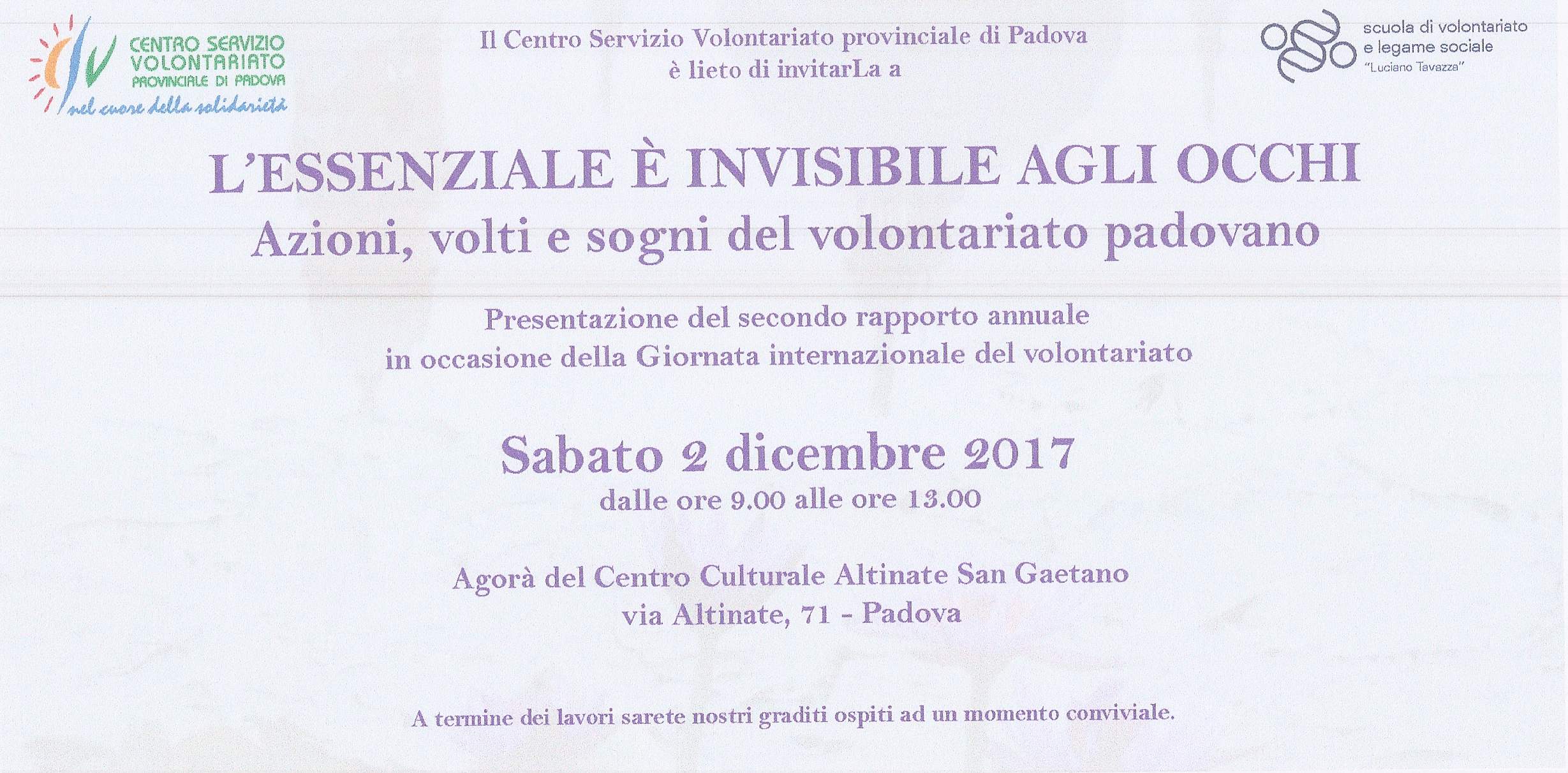 L’ESSENZIALE È INVISIBILE AGLI OCCHI